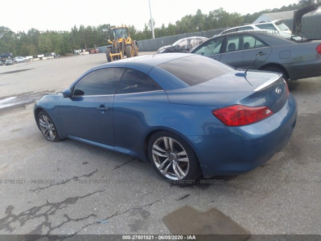 Photo 2 VIN: JN1CV6FEXAM350883 - INFINITI G37 CONVERTIBLE 