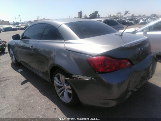 Photo 2 VIN: JN1CV6FEXAM354190 - INFINITI G37 CONVERTIBLE 