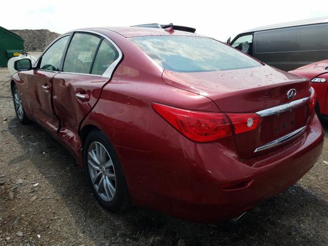 Photo 2 VIN: JN1CV7AP1GM202662 - INFINITI Q50 BASE 