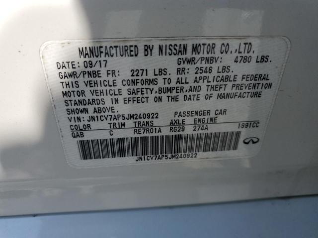 Photo 11 VIN: JN1CV7AP5JM240922 - INFINITI Q50 