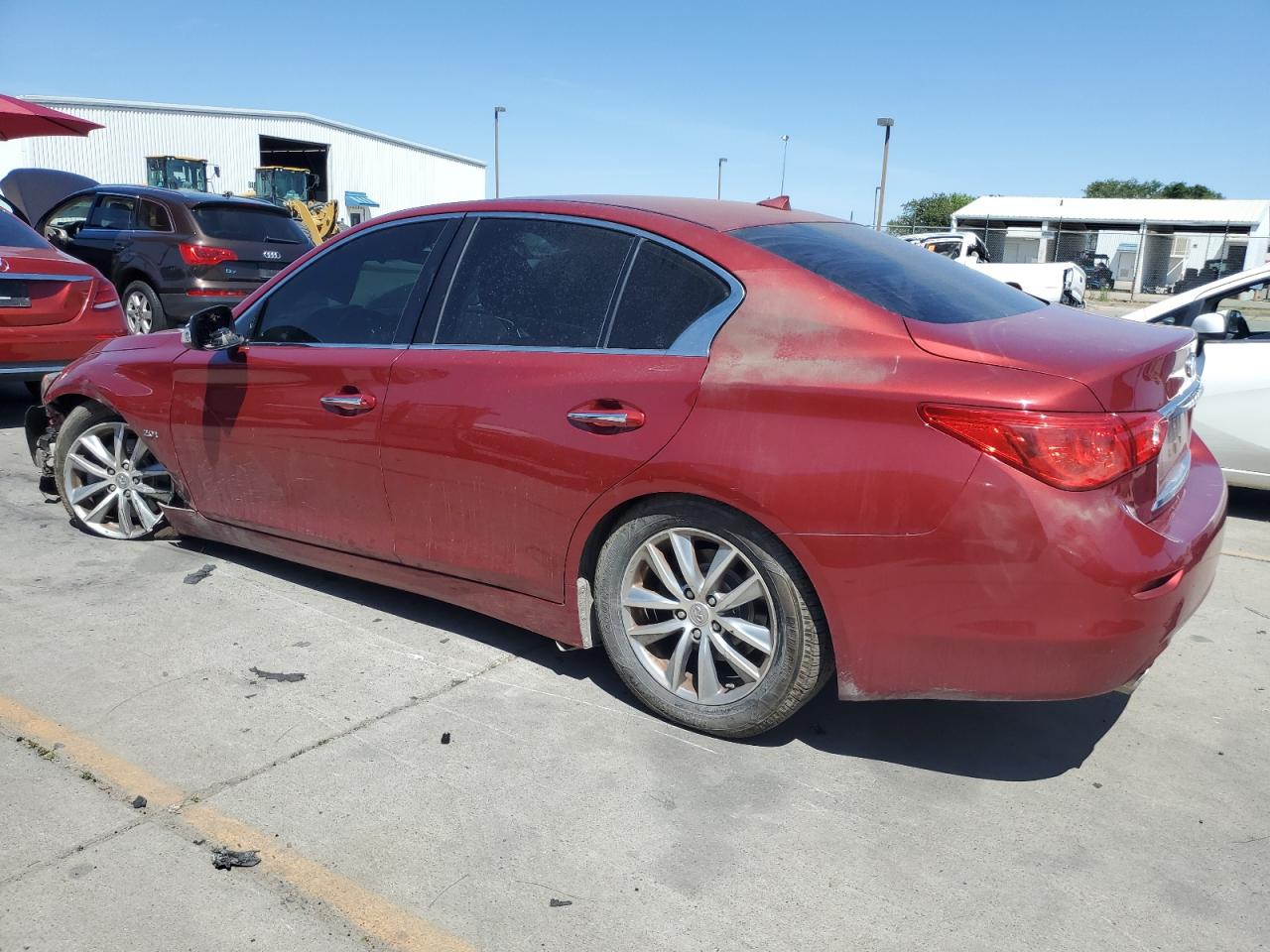 Photo 1 VIN: JN1CV7AP7GM203458 - INFINITI Q50 