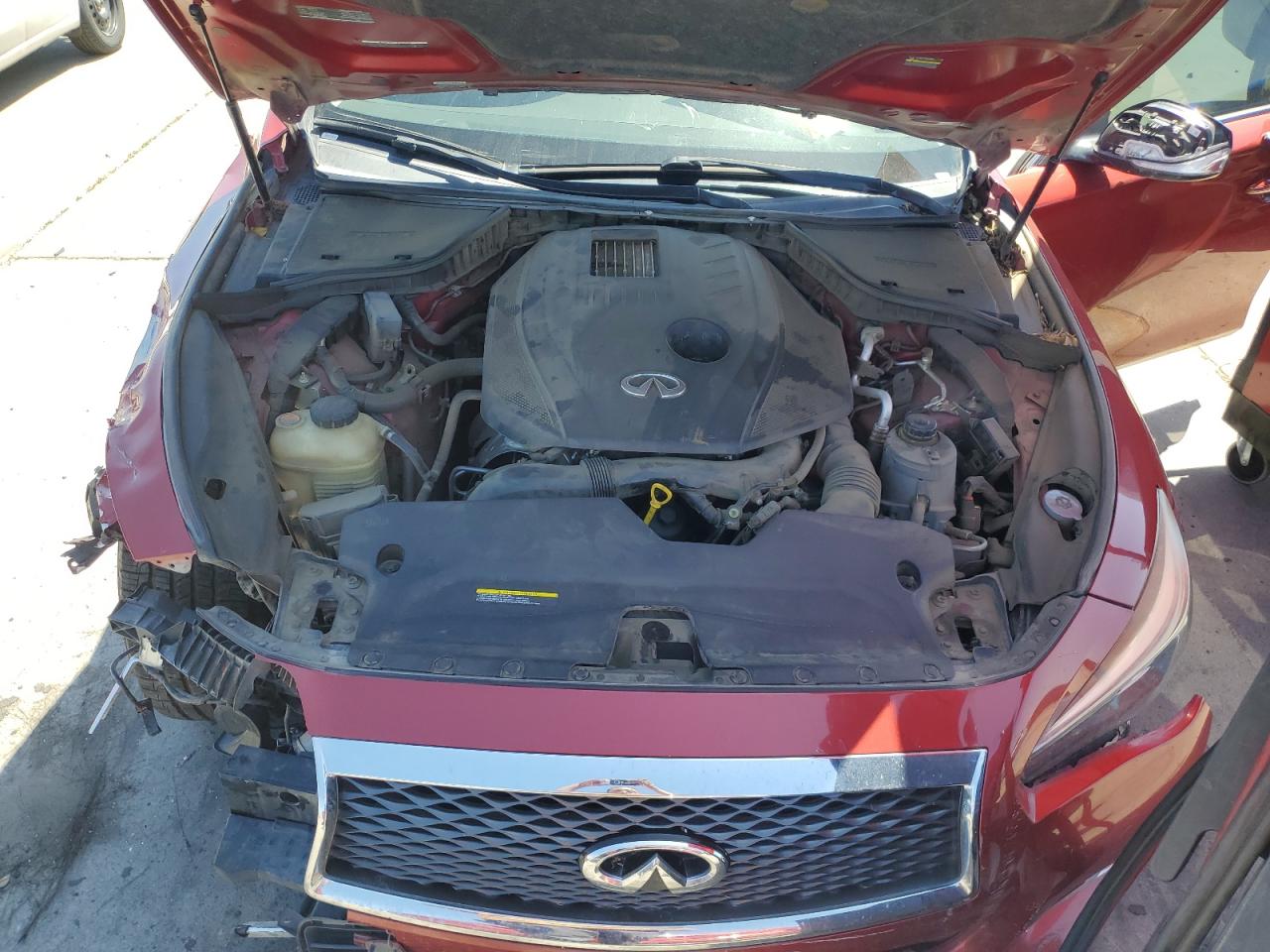 Photo 10 VIN: JN1CV7AP7GM203458 - INFINITI Q50 