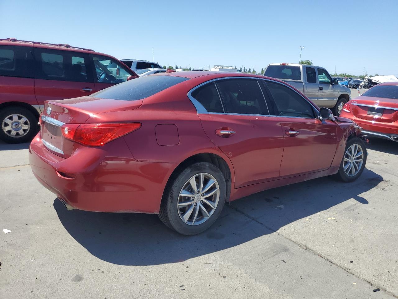 Photo 2 VIN: JN1CV7AP7GM203458 - INFINITI Q50 