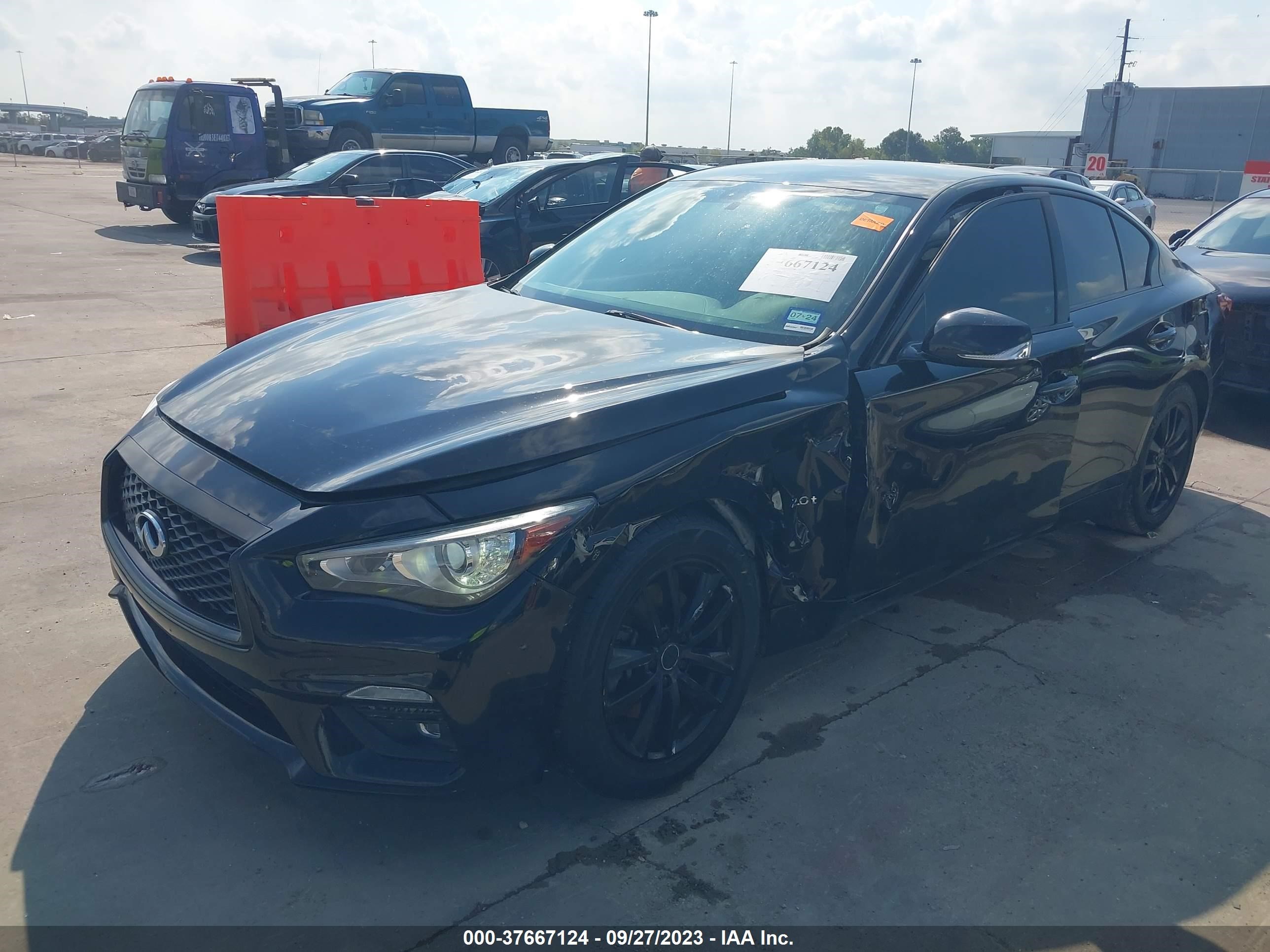 Photo 1 VIN: JN1CV7AP9JM240843 - INFINITI Q50 