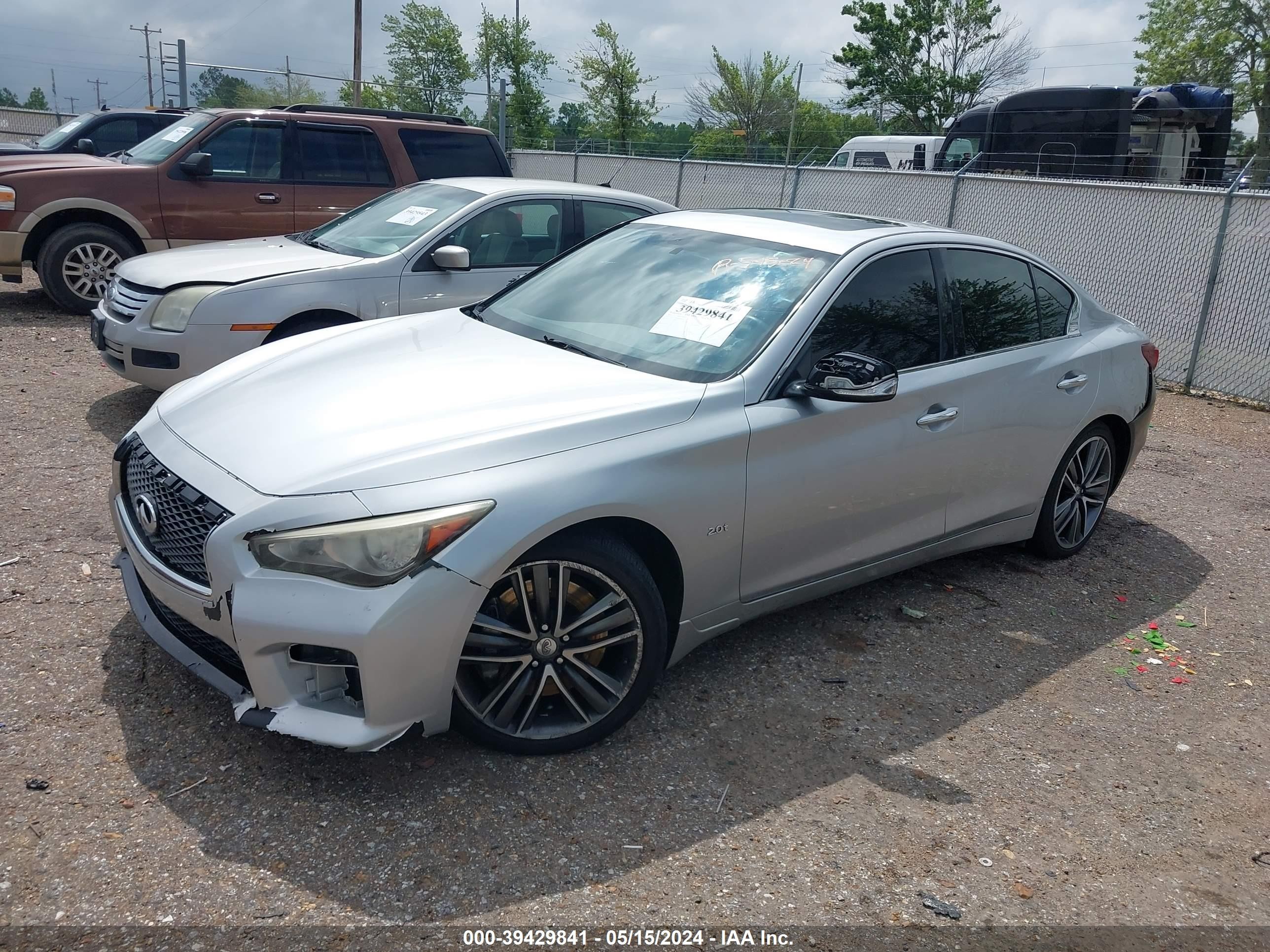 Photo 1 VIN: JN1CV7AR0HM680221 - INFINITI Q50 