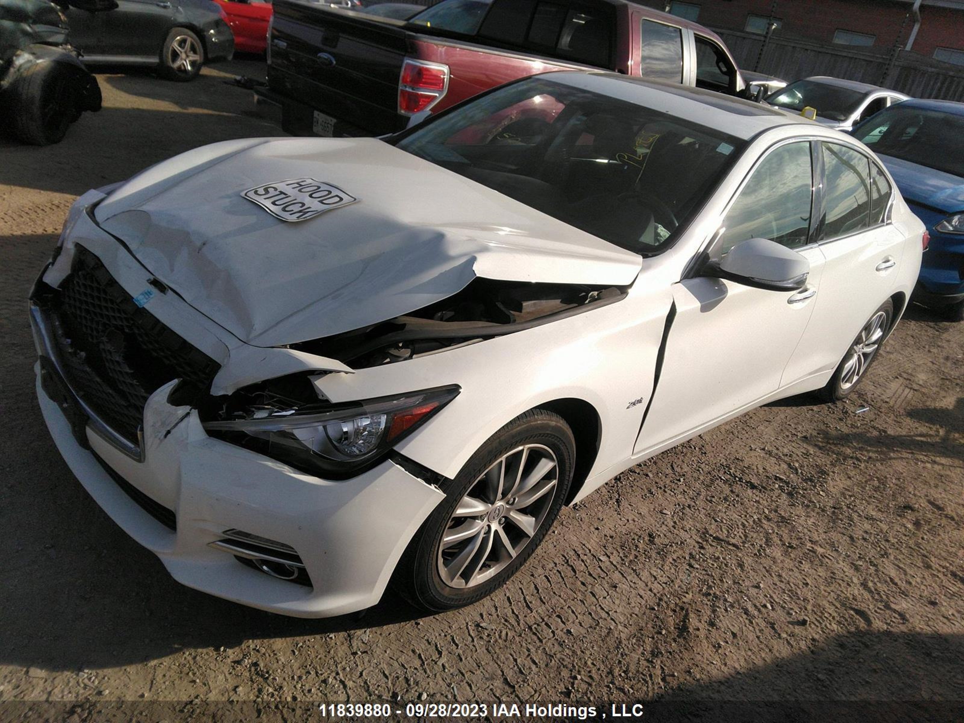 Photo 1 VIN: JN1CV7AR1HM681586 - INFINITI Q50 