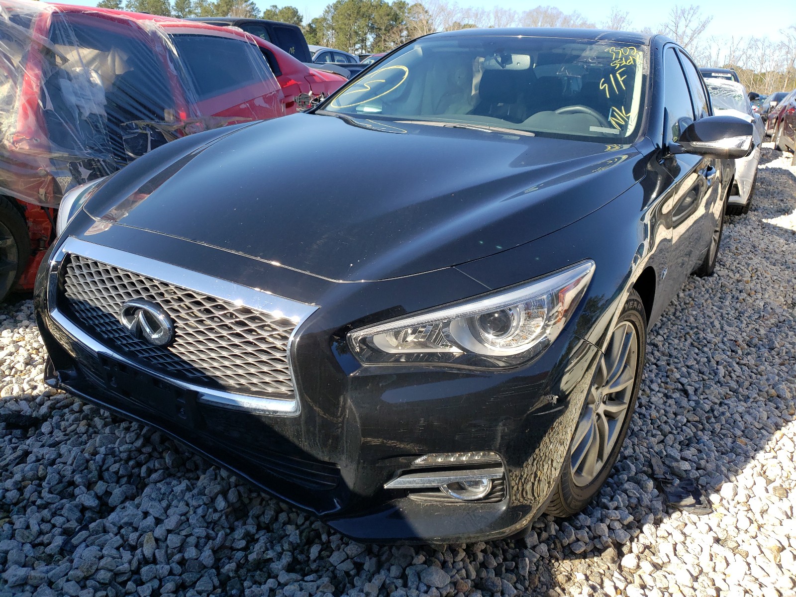 Photo 1 VIN: JN1CV7AR4HM682117 - INFINITI Q50 BASE 