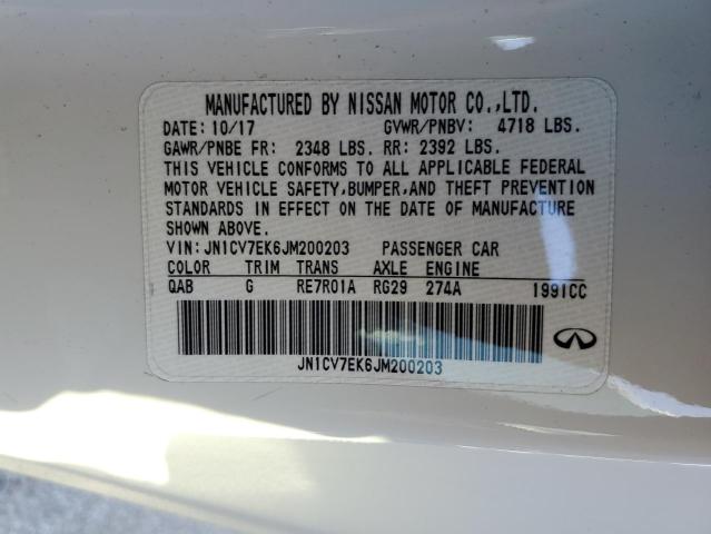 Photo 11 VIN: JN1CV7EK6JM200203 - INFINITI Q60 PURE 