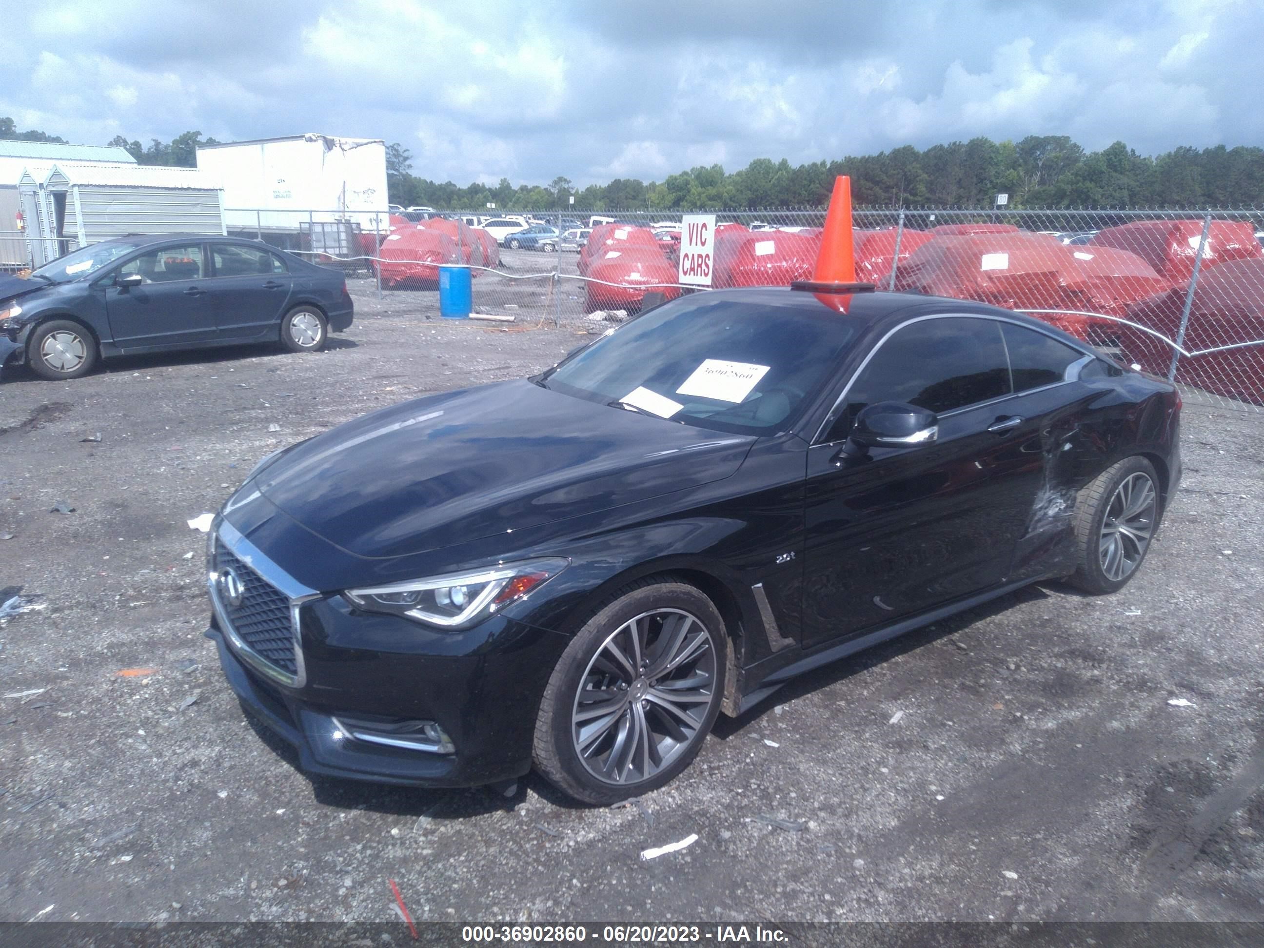 Photo 1 VIN: JN1CV7EKXHM110644 - INFINITI Q60 