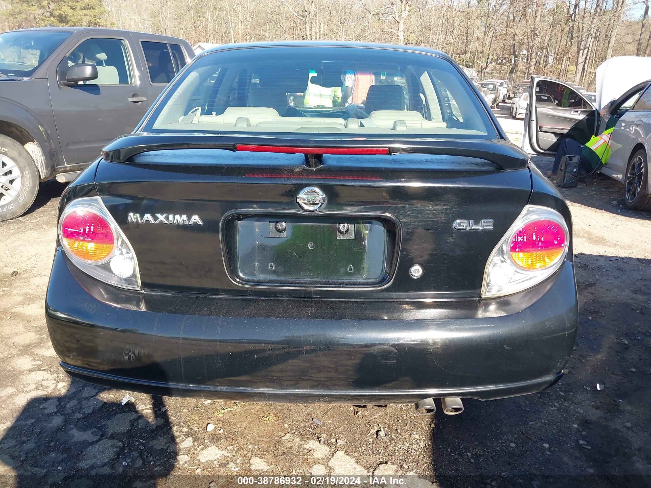 Photo 15 VIN: JN1DA31A12T308094 - NISSAN MAXIMA 