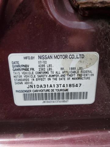 Photo 11 VIN: JN1DA31A13T418547 - NISSAN MAXIMA 