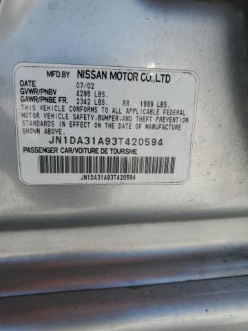 Photo 11 VIN: JN1DA31A93T420594 - NISSAN MAXIMA 