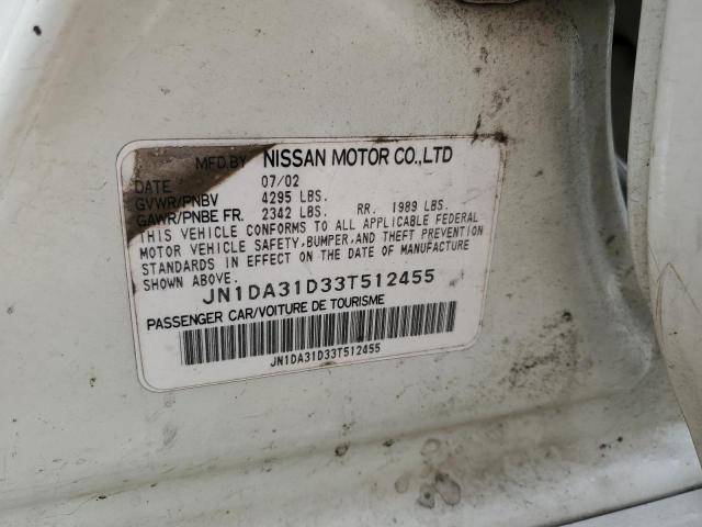 Photo 11 VIN: JN1DA31D33T512455 - NISSAN MAXIMA 