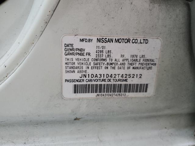 Photo 12 VIN: JN1DA31D42T425212 - NISSAN MAXIMA 