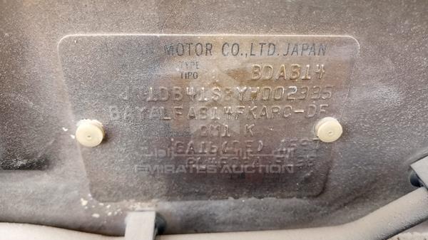 Photo 2 VIN: JN1DB41S8YW002335 - NISSAN SUNNY 