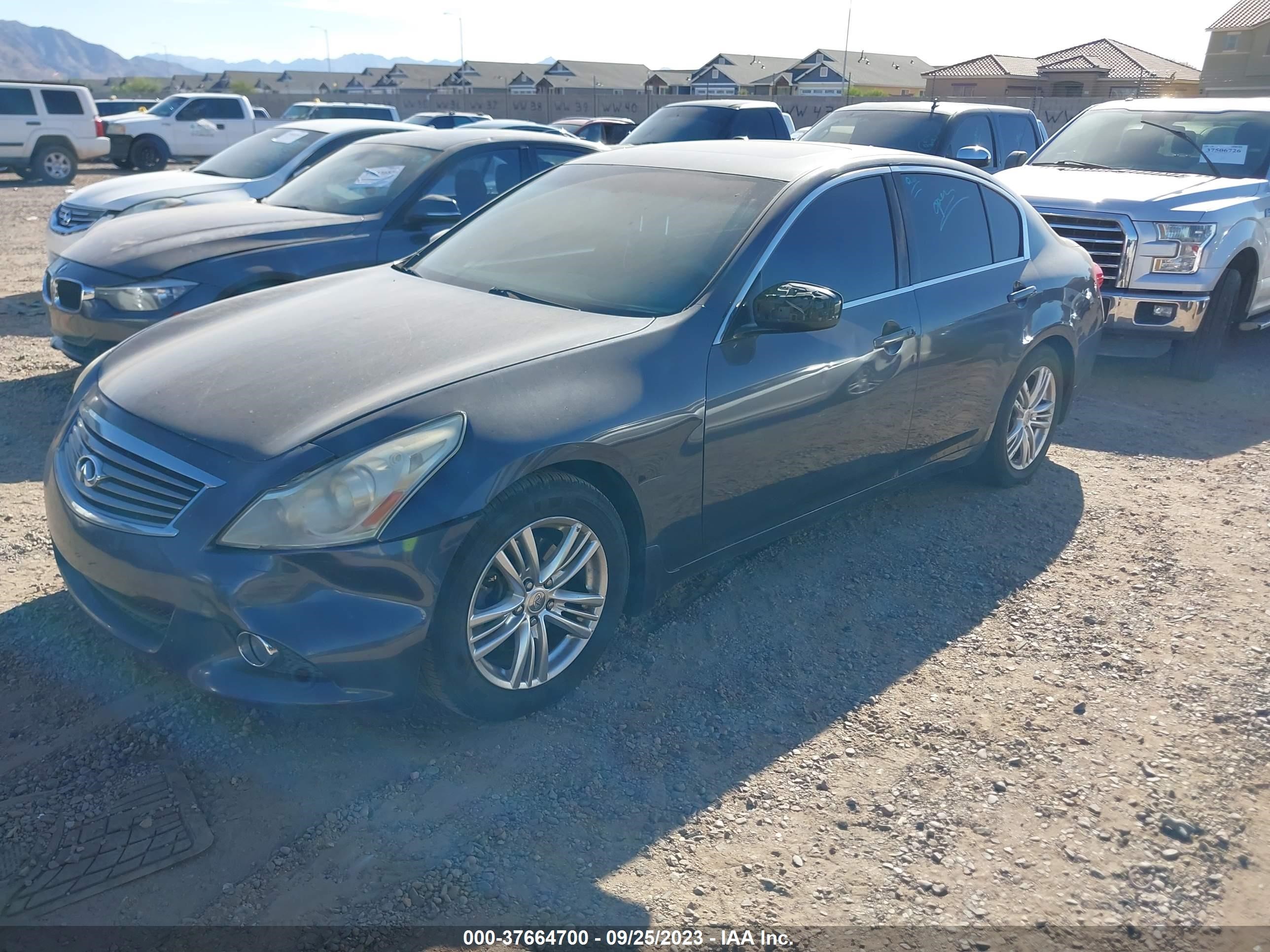 Photo 1 VIN: JN1DV6AP0BM831434 - INFINITI G 