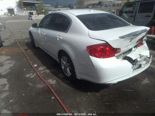 Photo 2 VIN: JN1DV6AP2CM812272 - INFINITI G25 SEDAN 