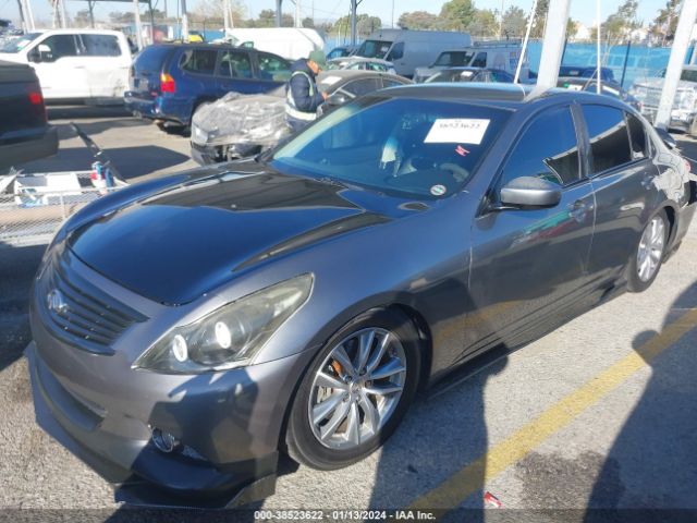 Photo 1 VIN: JN1DV6AP3BM601791 - INFINITI G25 