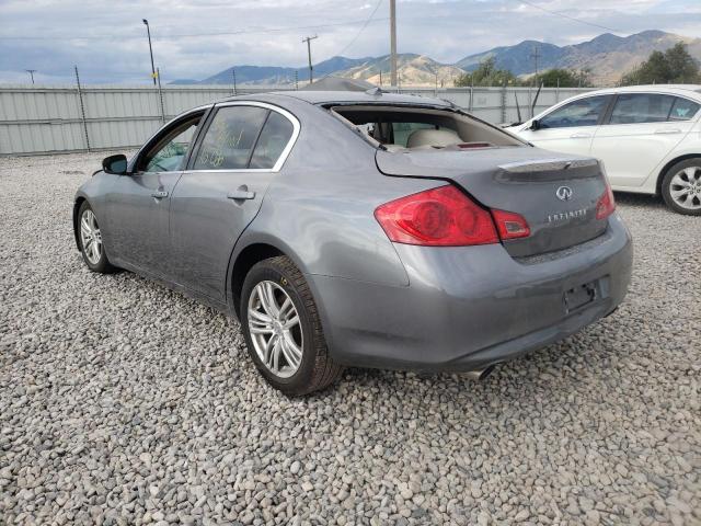 Photo 2 VIN: JN1DV6AP3BM604254 - INFINITI G25 BASE 