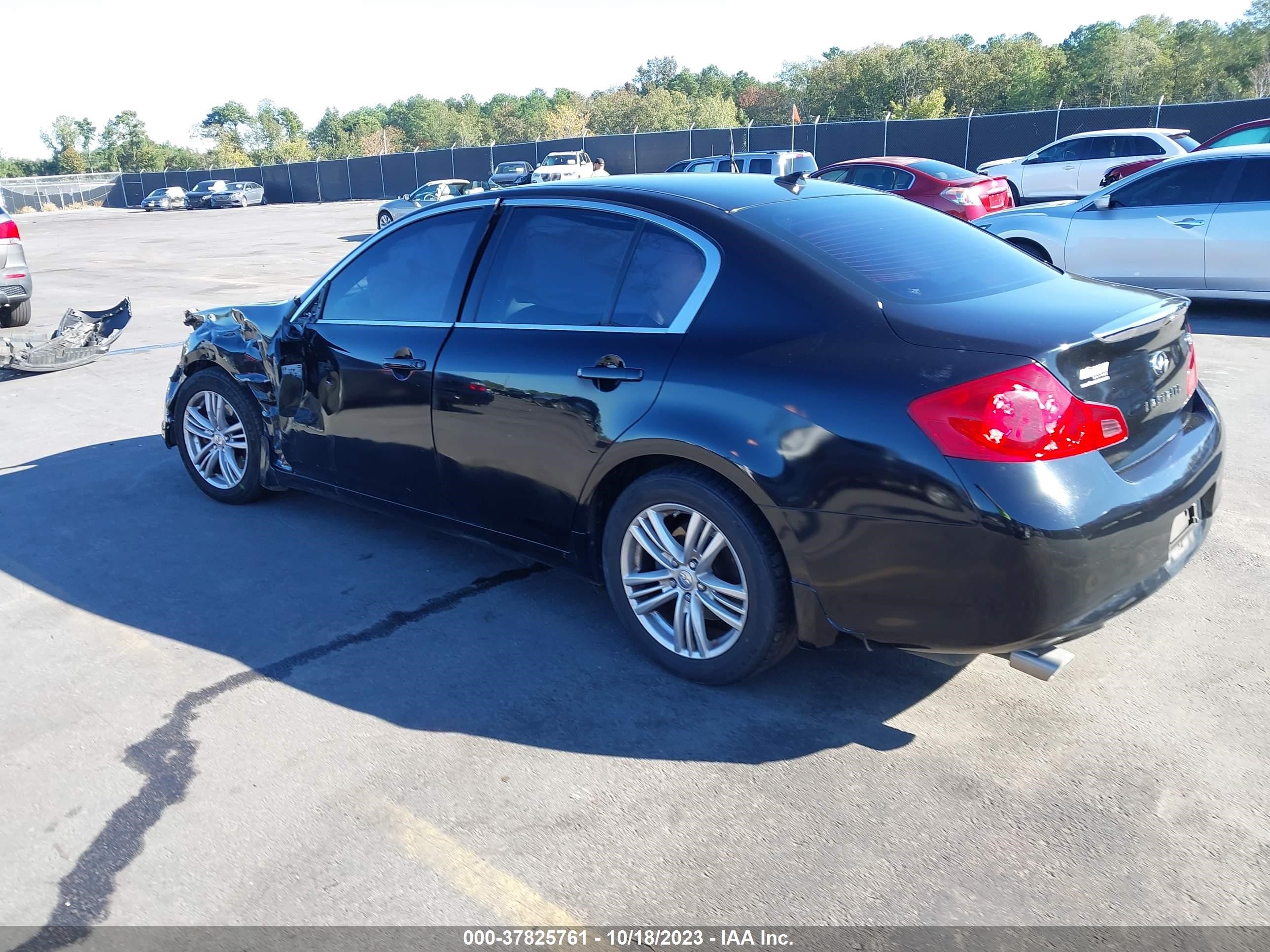 Photo 2 VIN: JN1DV6AP4CM701173 - INFINITI G 