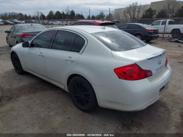 Photo 2 VIN: JN1DV6AP5BM604353 - INFINITI G25 