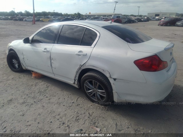 Photo 2 VIN: JN1DV6AP8BM603956 - INFINITI G25 SEDAN 