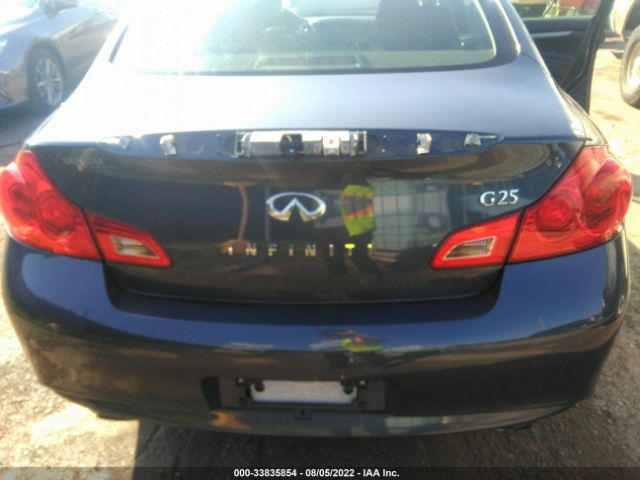 Photo 5 VIN: JN1DV6AP9BM602170 - INFINITI G25 SEDAN 