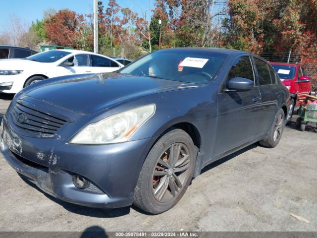 Photo 1 VIN: JN1DV6AR2BM450458 - INFINITI G25X 