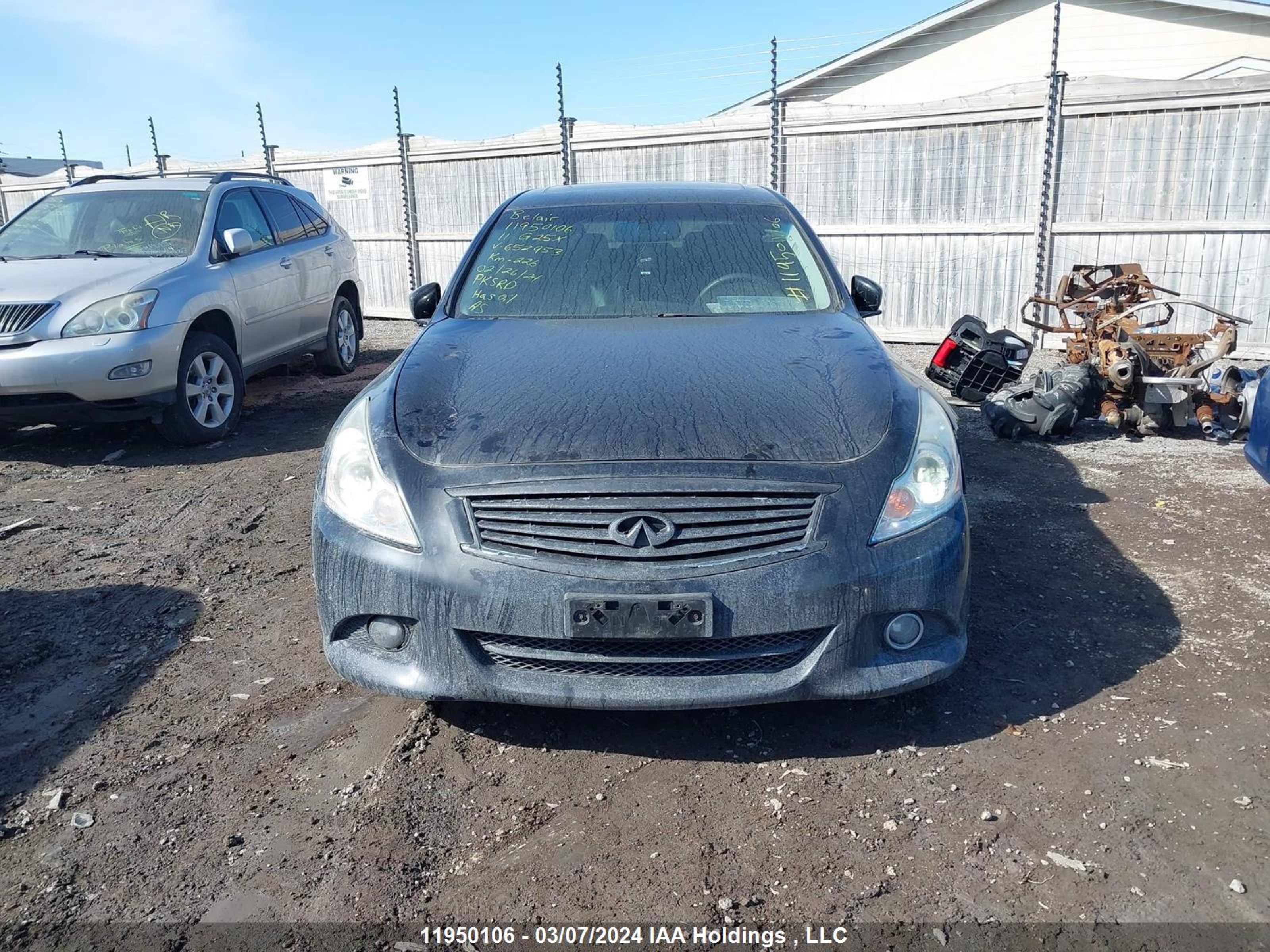 Photo 11 VIN: JN1DV6AR3BM652953 - INFINITI ALL 