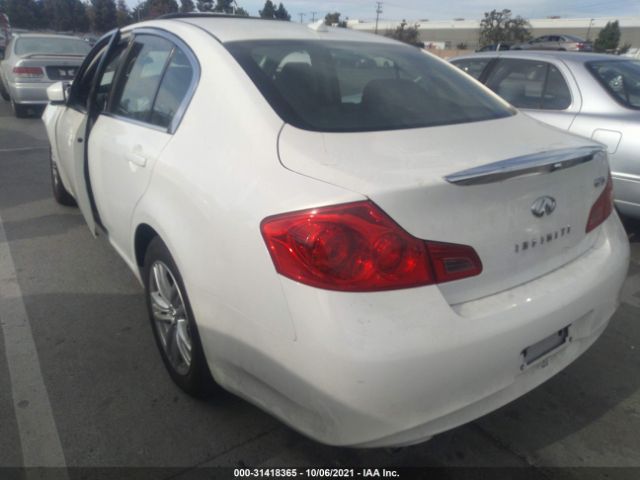 Photo 2 VIN: JN1DV6AR3CM860543 - INFINITI G25 SEDAN 