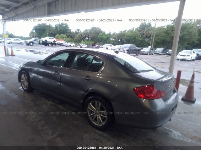 Photo 2 VIN: JN1DV6AR4BM653674 - INFINITI G25 SEDAN 