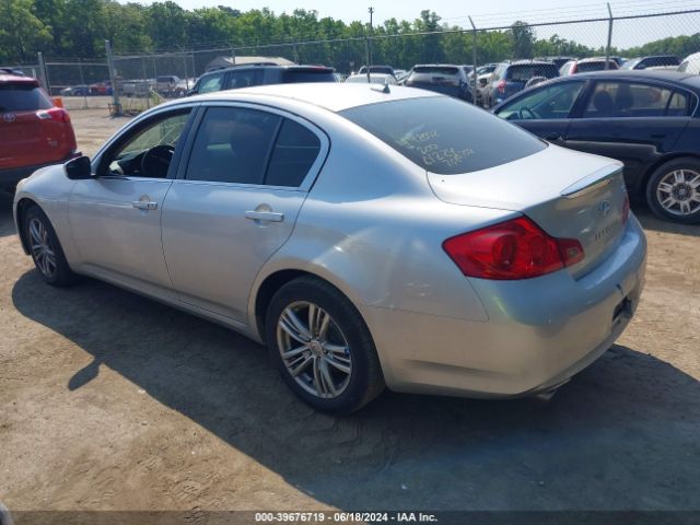 Photo 2 VIN: JN1DV6AR4CM731663 - INFINITI G25 