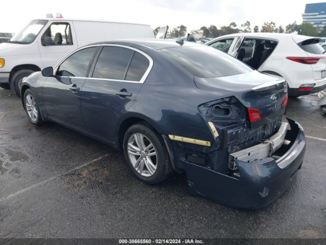 Photo 2 VIN: JN1DV6AR7BM653877 - INFINITI G25X 