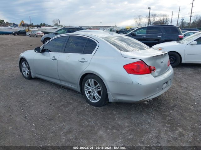 Photo 2 VIN: JN1DV6AR7BM654365 - INFINITI G25X 