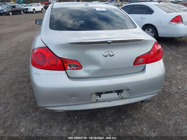 Photo 5 VIN: JN1DV6AR7BM654365 - INFINITI G25X 