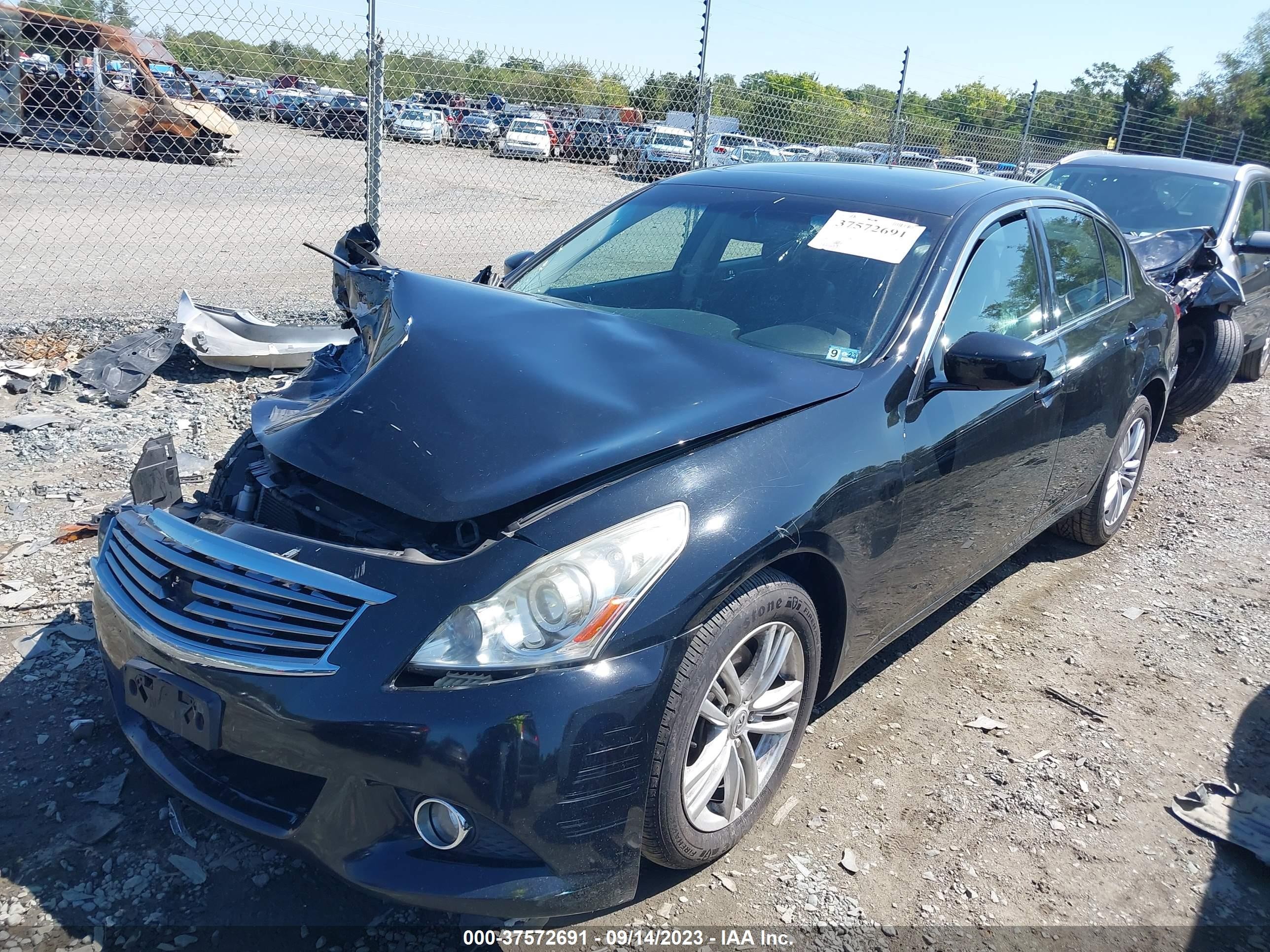 Photo 1 VIN: JN1DV6ARXCM730792 - INFINITI G 