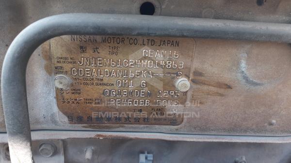 Photo 3 VIN: JN1EN61C24W014863 - NISSAN SUNNY 