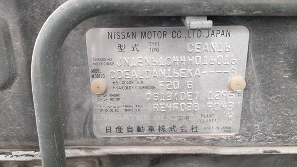 Photo 2 VIN: JN1EN61C44W016016 - NISSAN SUNNY 