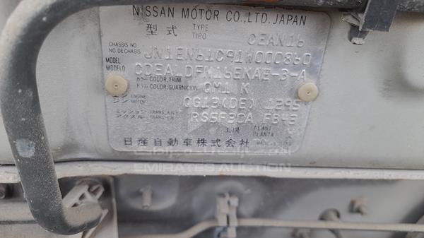 Photo 3 VIN: JN1EN61C91W000860 - NISSAN SUNNY 