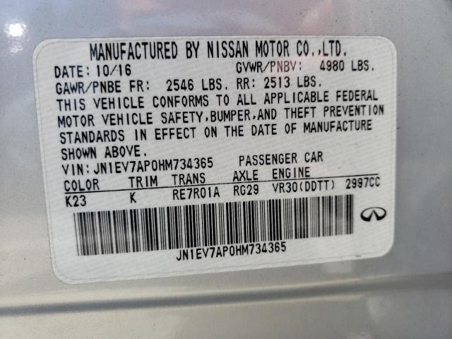 Photo 9 VIN: JN1EV7AP0HM734365 - INFINITI Q50 PREMIU 