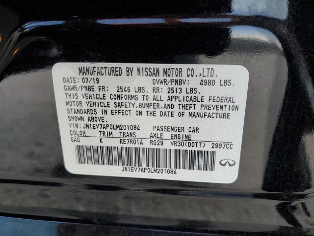 Photo 11 VIN: JN1EV7AP0LM201084 - INFINITI Q50 PURE 