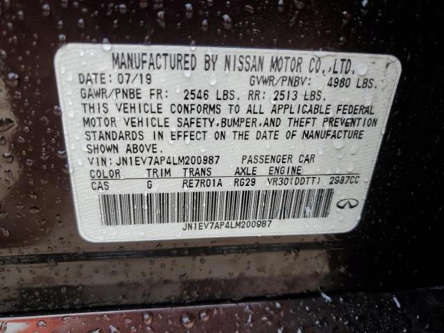 Photo 11 VIN: JN1EV7AP4LM200987 - INFINITI Q50 