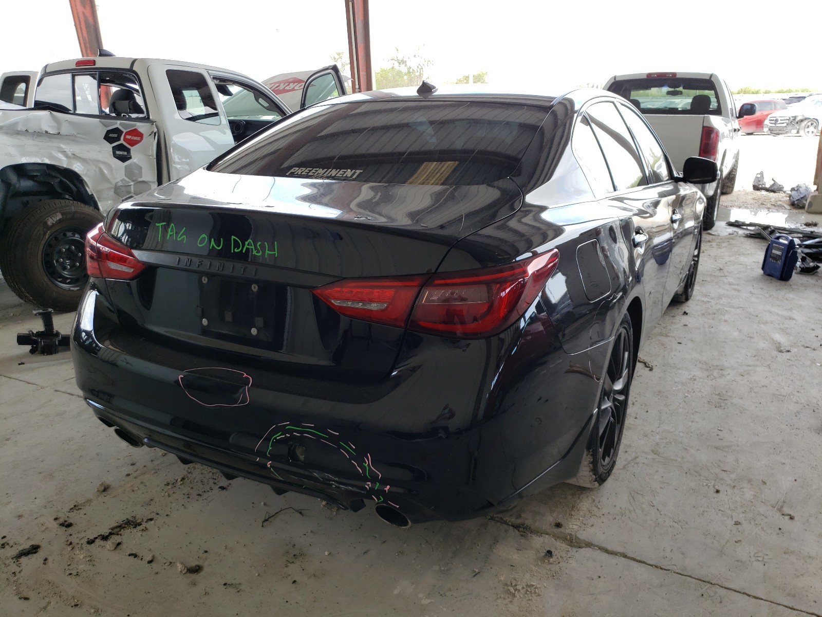 Photo 3 VIN: JN1EV7AP4LM203145 - INFINITI Q50 PURE 