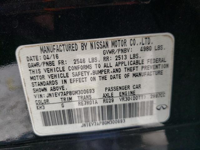 Photo 12 VIN: JN1EV7AP8GM300693 - INFINITI Q50 PREMIU 