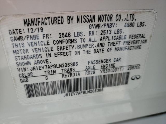 Photo 11 VIN: JN1EV7AP8LM206386 - INFINITI Q50 