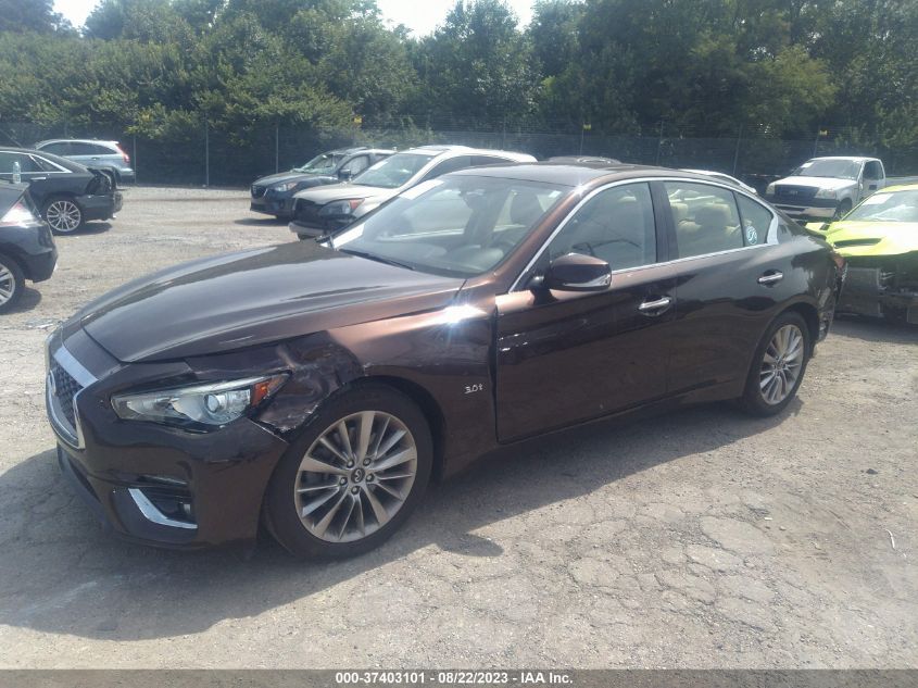 Photo 1 VIN: JN1EV7AR0KM553422 - INFINITI Q50 