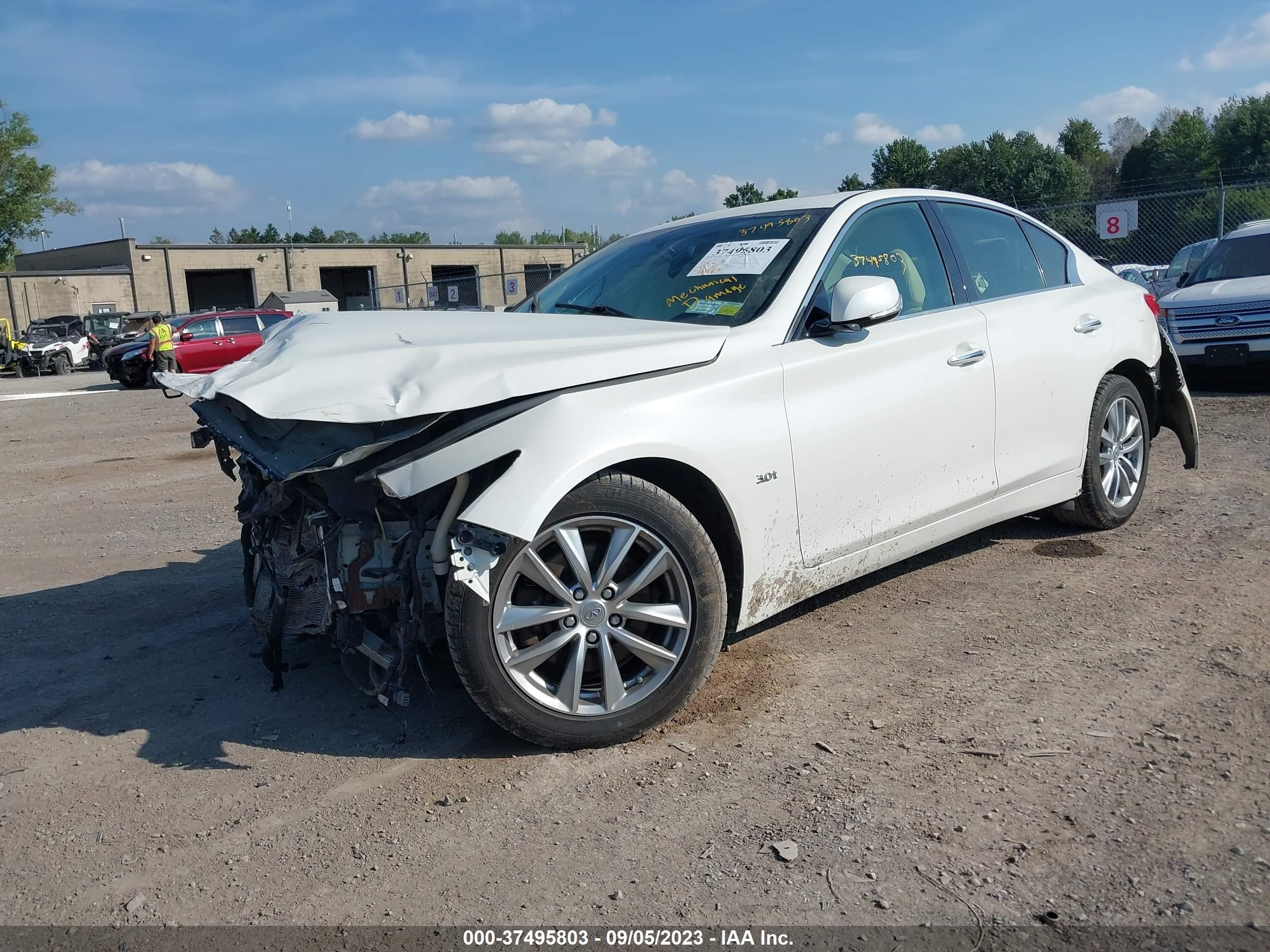 Photo 1 VIN: JN1EV7AR1HM833312 - INFINITI Q50 