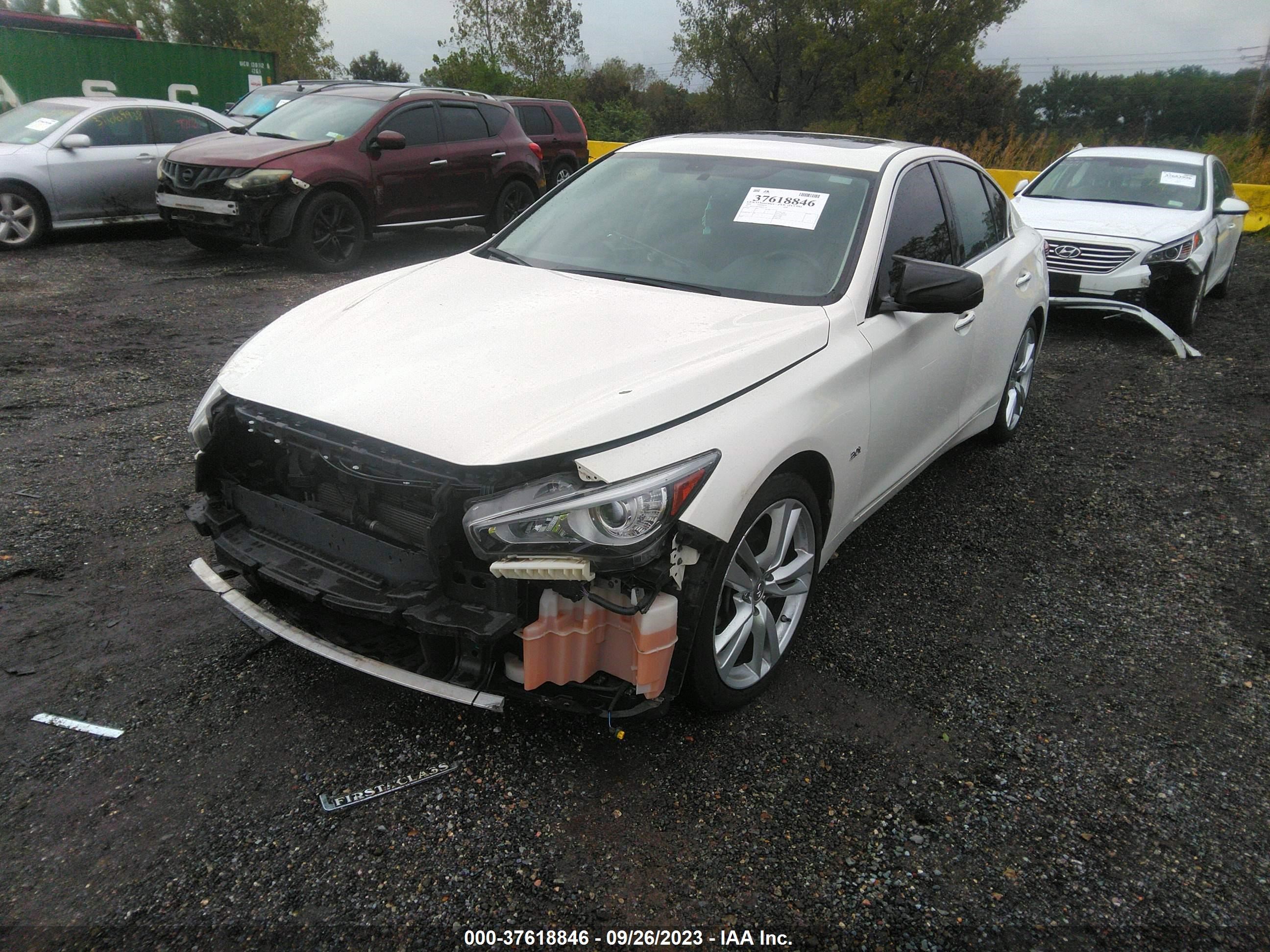 Photo 1 VIN: JN1EV7AR1KM591418 - INFINITI Q50 LUXE 