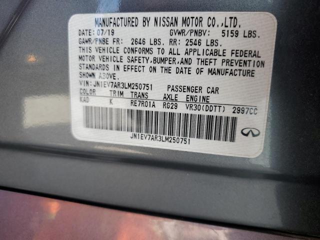 Photo 11 VIN: JN1EV7AR3LM250751 - INFINITI Q50 