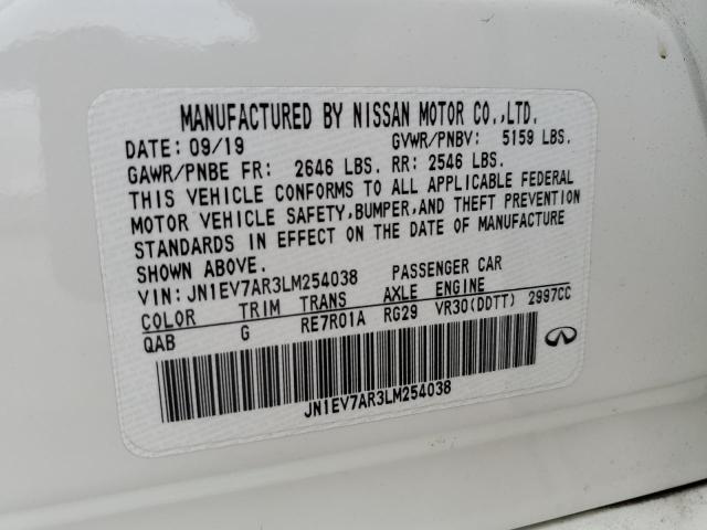 Photo 11 VIN: JN1EV7AR3LM254038 - INFINITI Q50 